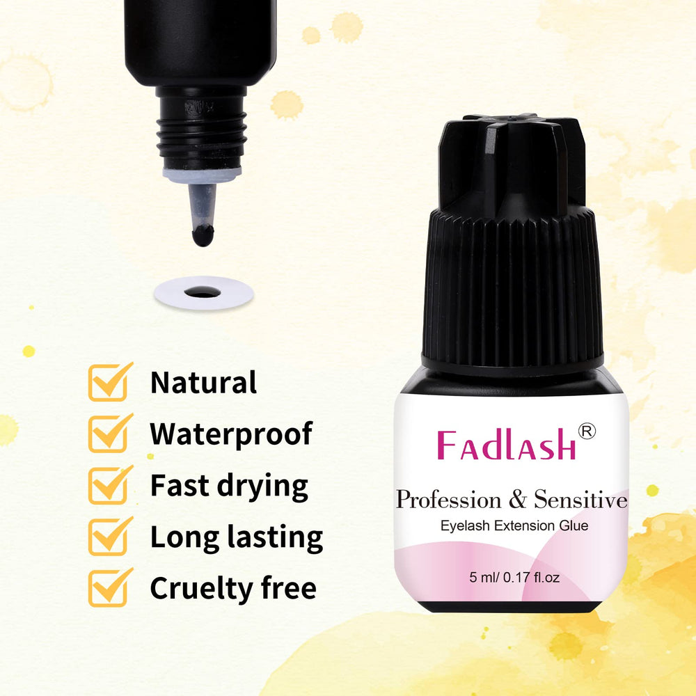 FADLASH low-fume formula emphasizing safety and comfort during application.