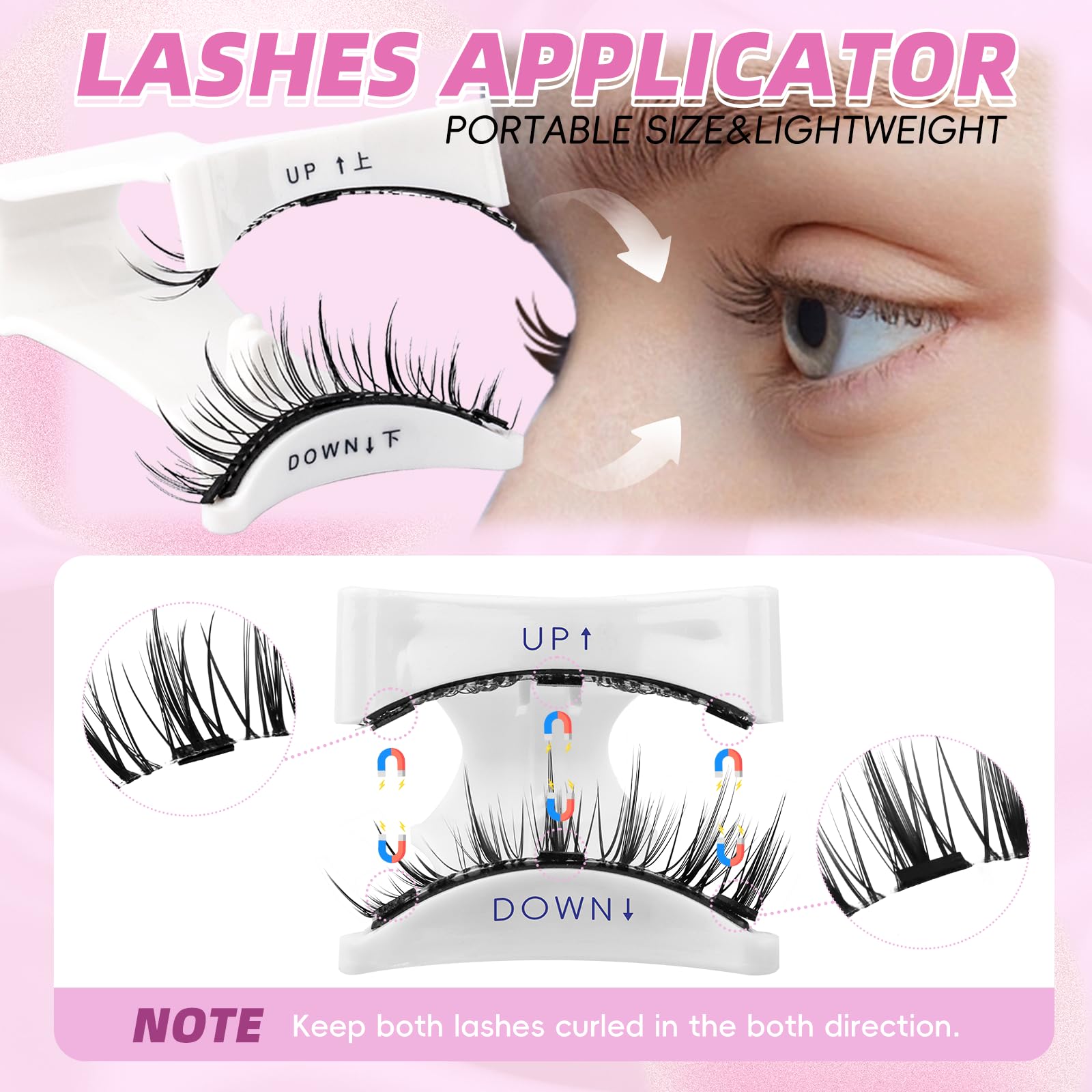 FADLASH applicator inside kit for precise, mess-free handling