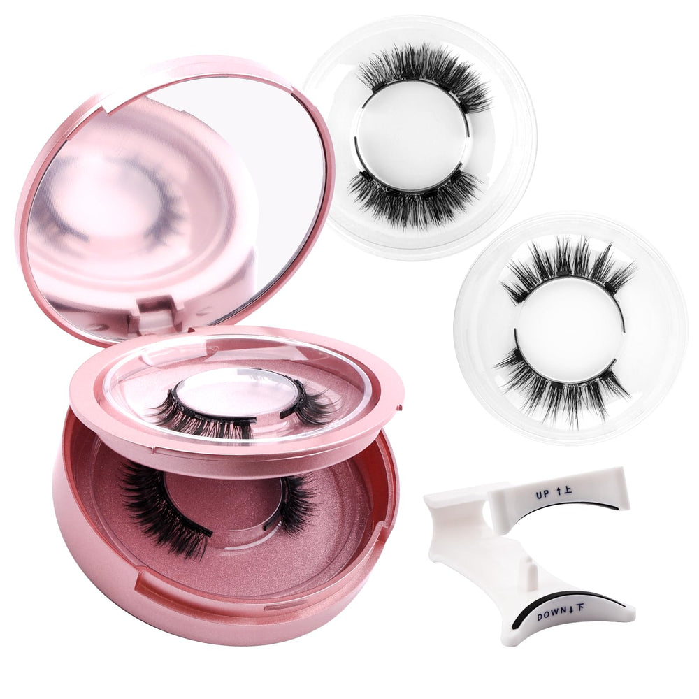 FADLASH magnetic eyelashes kit with two pairs for versatile daily looks.