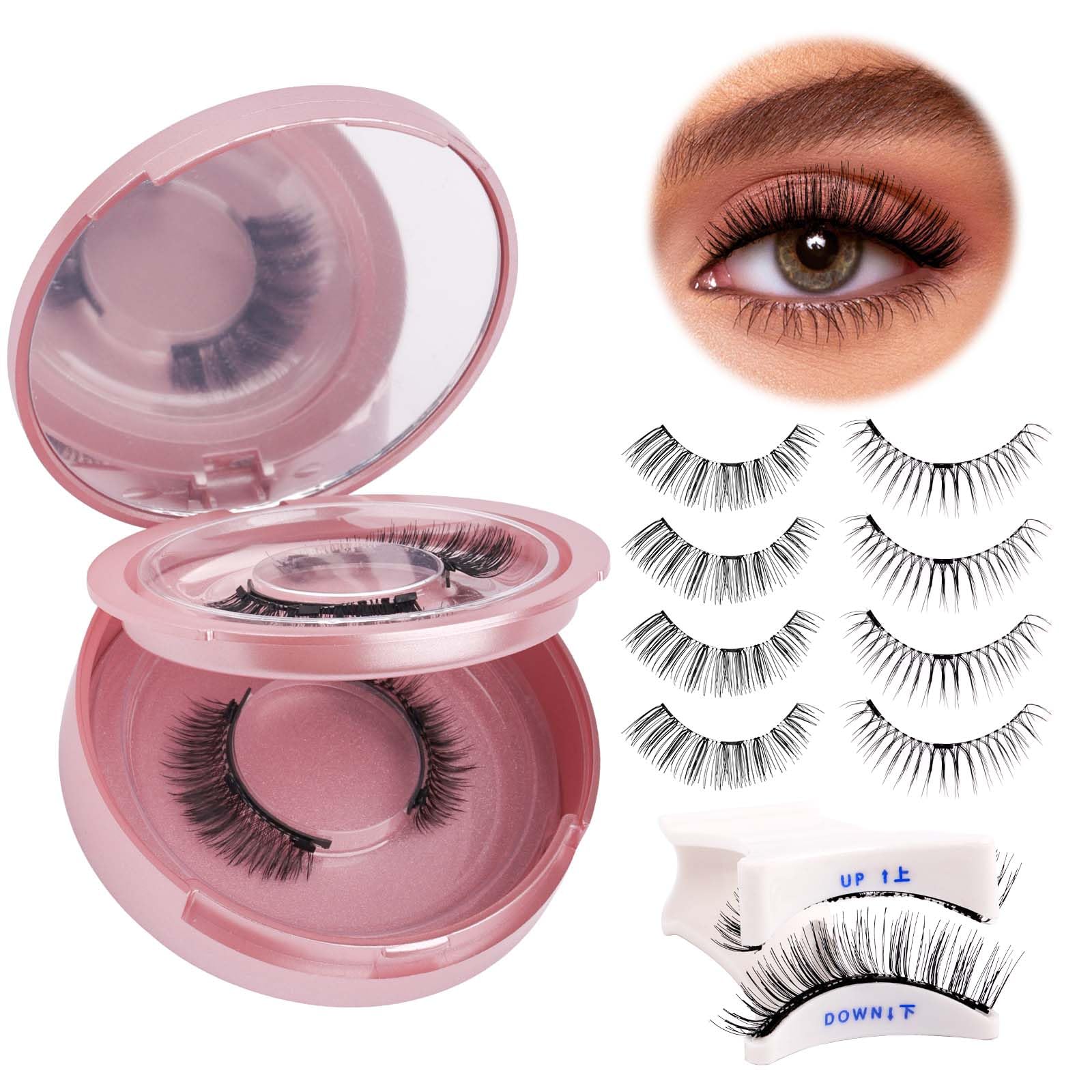 FADLASH reusable packaging highlighting eco-friendly lashes
