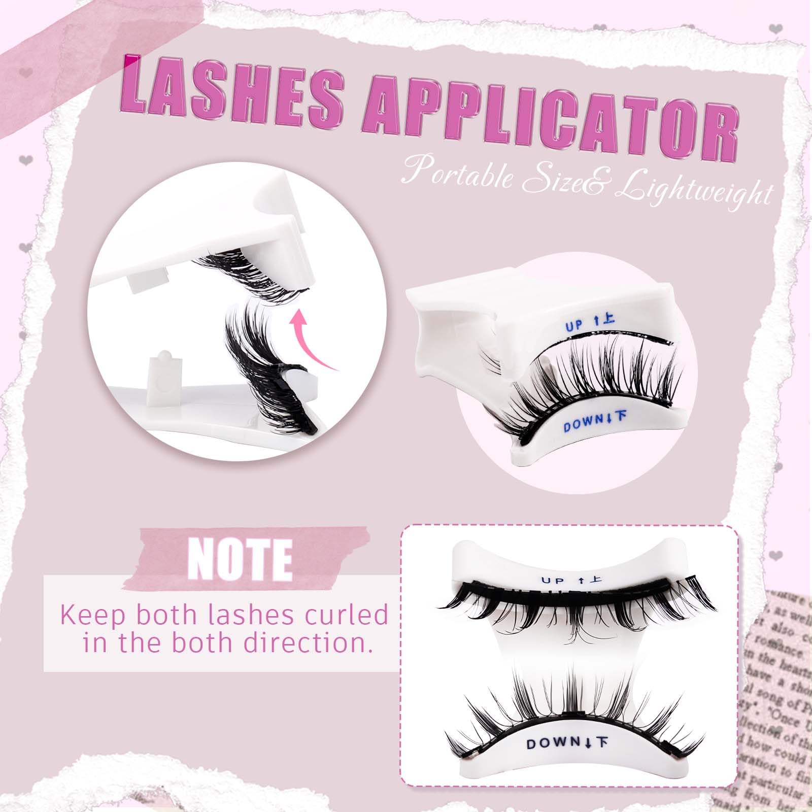 FADLASH soft wispy lashes deliver a natural, seamless finish.