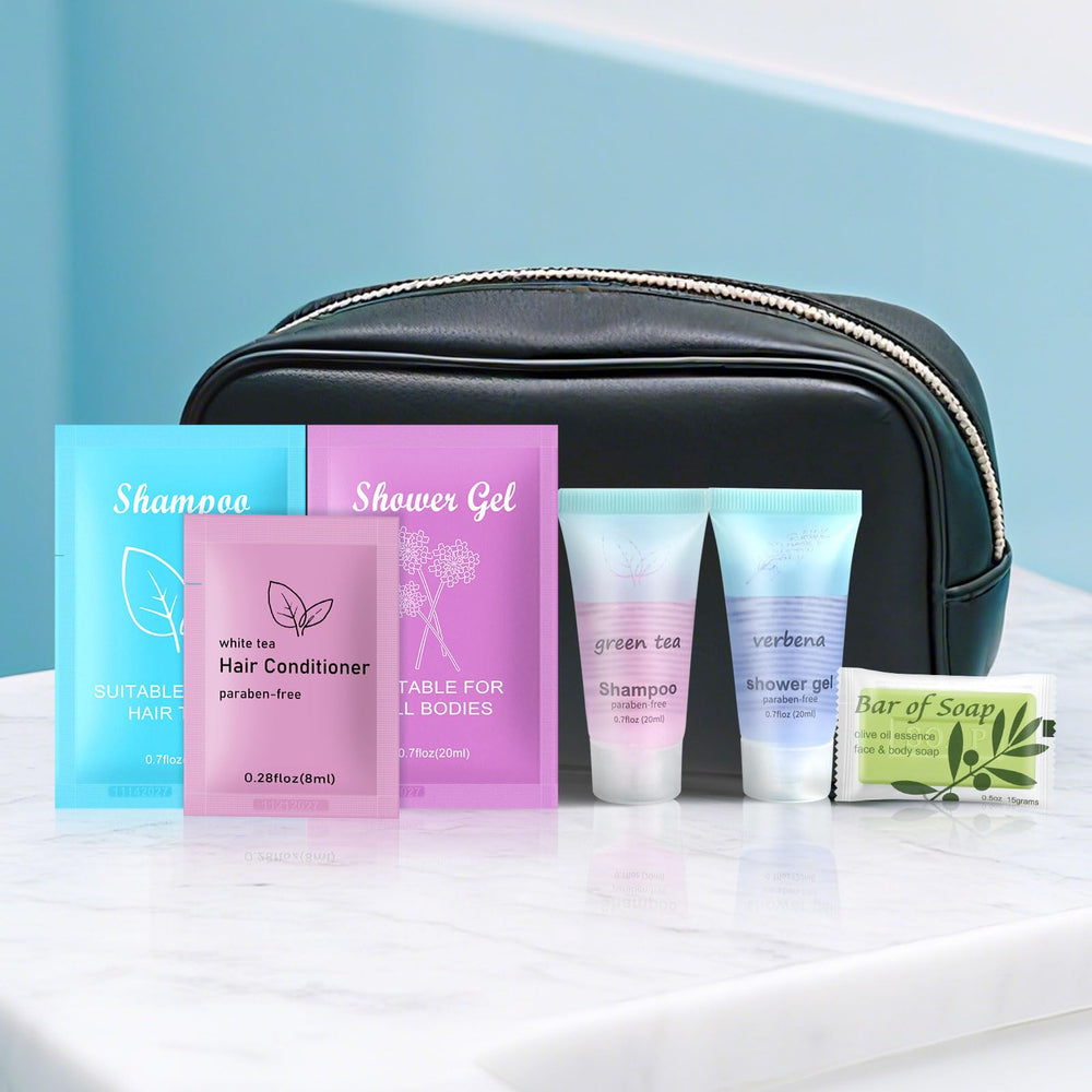 fafortune bulk hotel toiletries kit supports guest hygiene