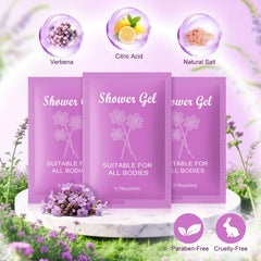 fafortune mini travel size verbena body wash ideal for trips