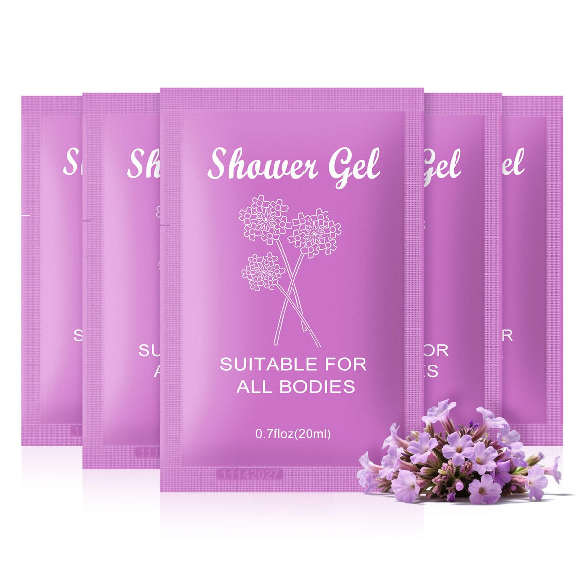 fafortune travel size verbena body wash pack for on-the-go freshness