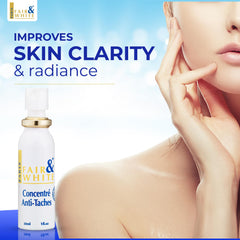 Fair and White Original brightening formulation ingredients close-up view.
