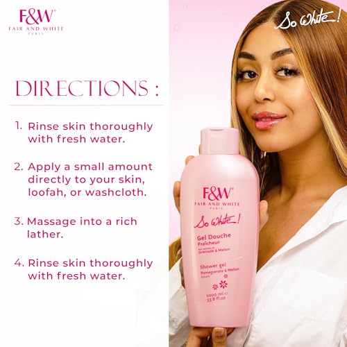 Skin appears hydrated and even after using FAIR & WHITE So White.