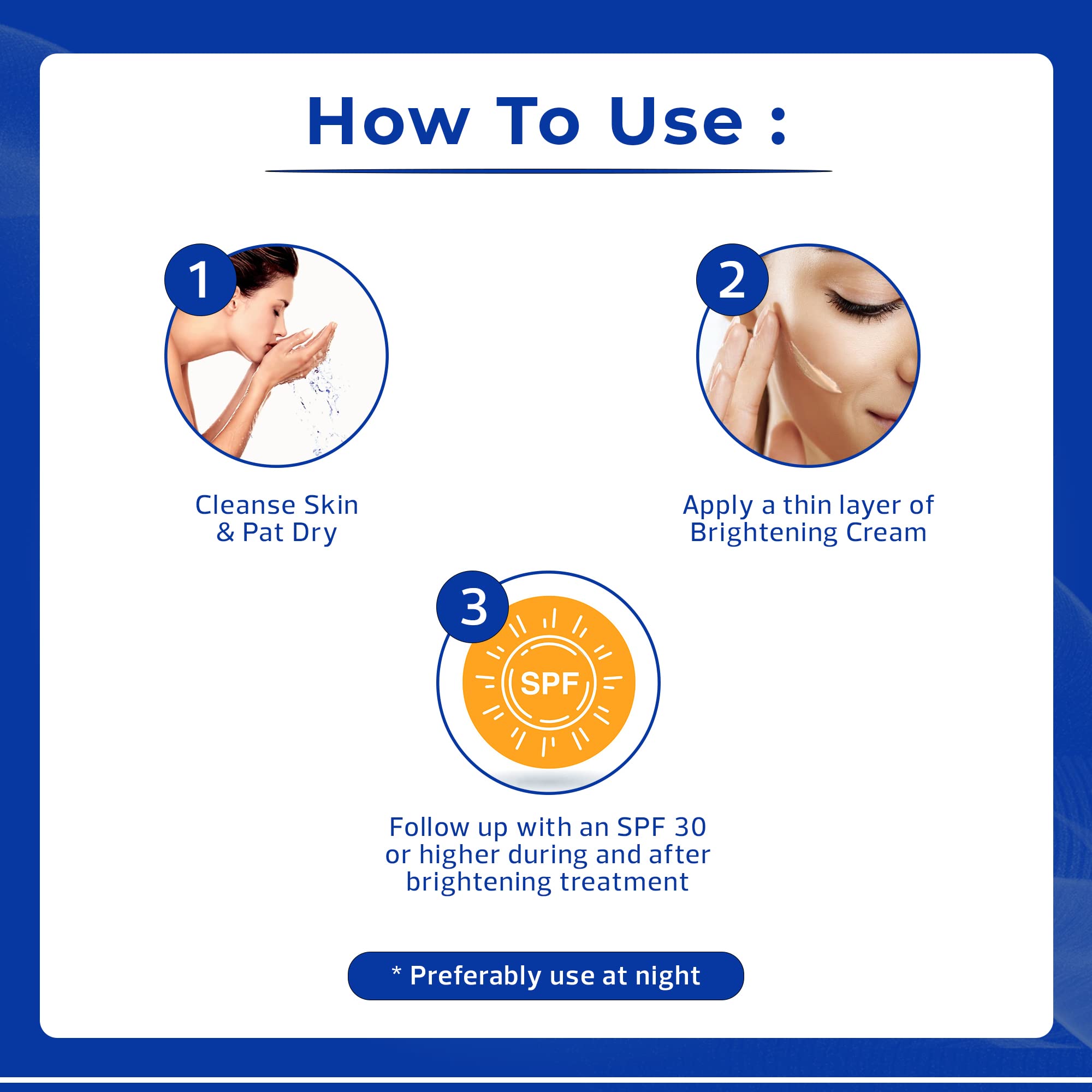 FAIR & WHITE Exclusive Cream 50ml product display with soft glow for healthy-looking skin