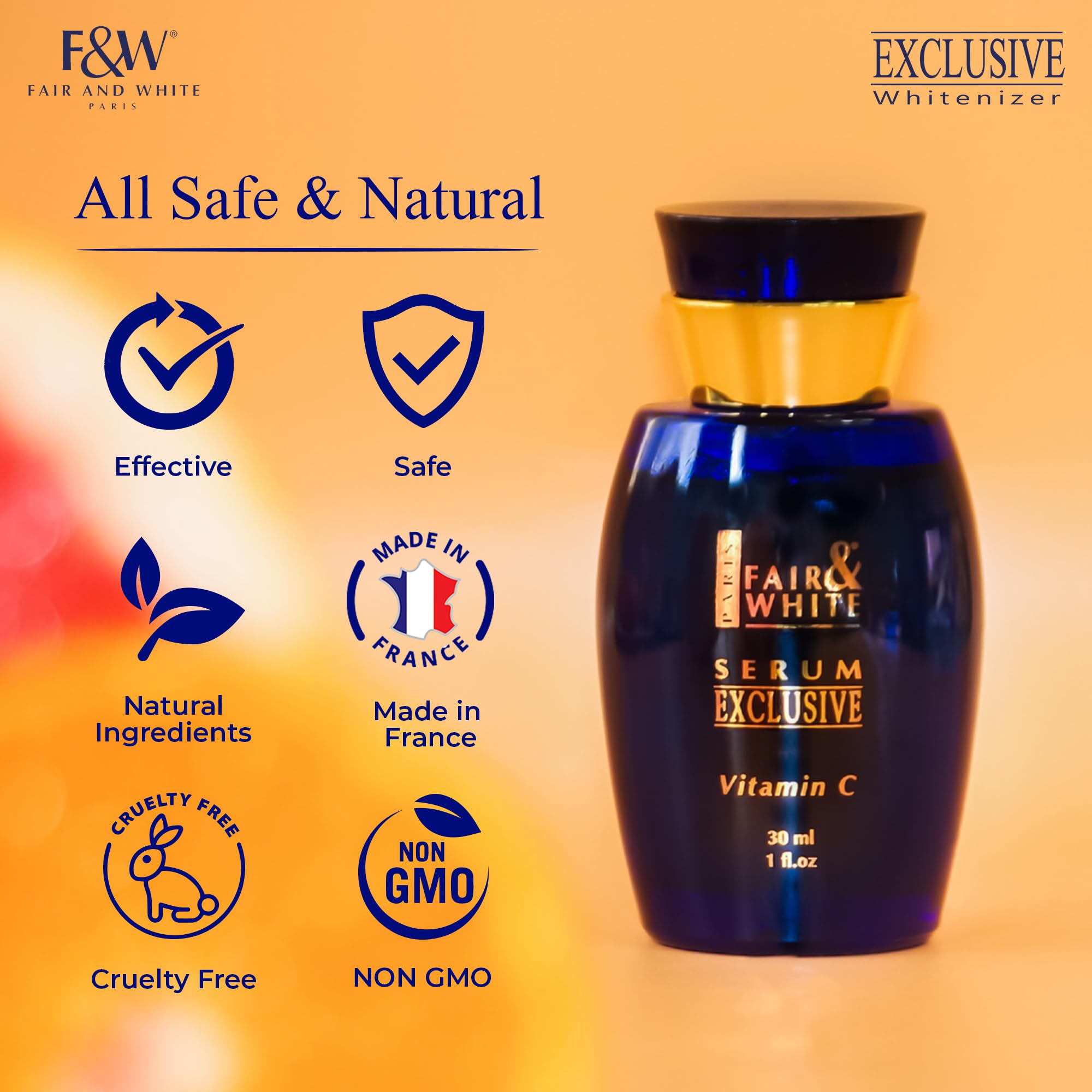 Brand logo of Fair & White Exclusive Vitamin C Serum