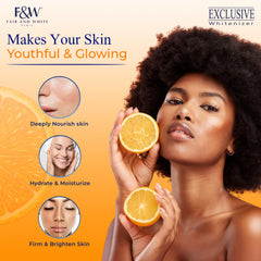 Texture close-up of Fair & White Exclusive Serum for fast absorption