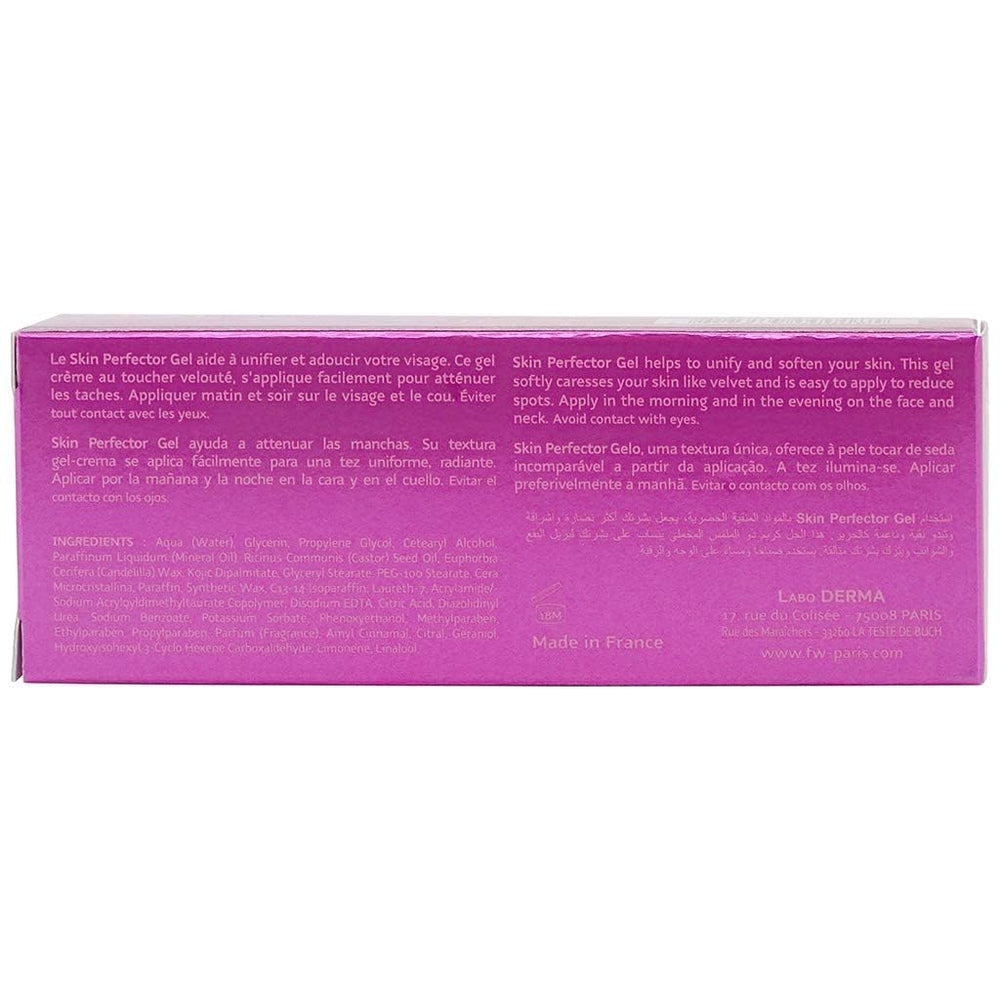 FAIR & WHITE So White Skin Perfector Gel luxury skincare experience.