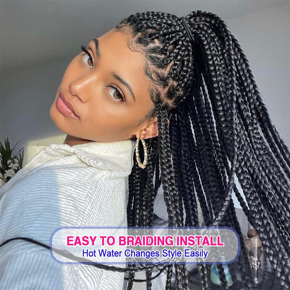Fairise 55G per pack braiding hair provides volume for a fuller look.