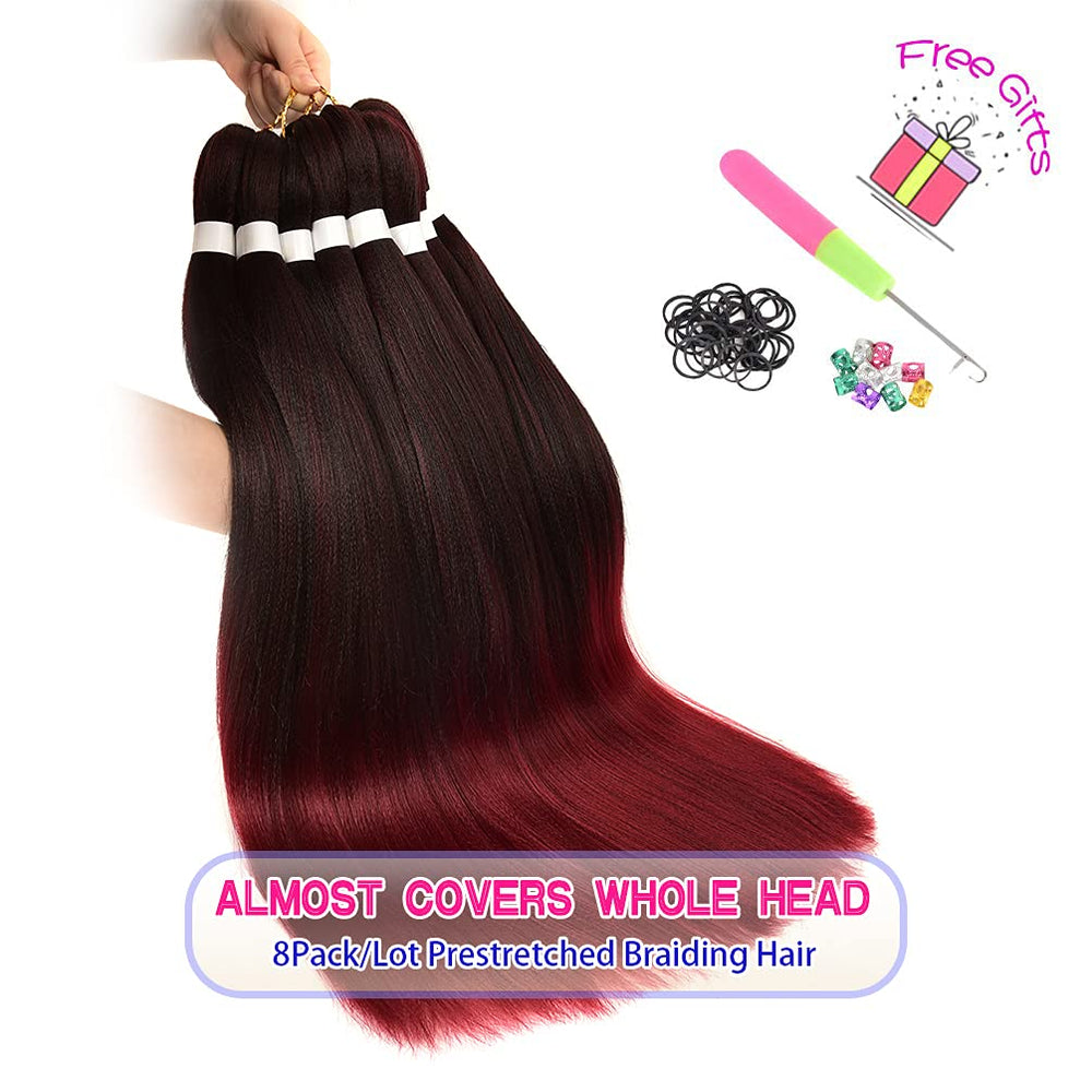 Fairise ombre hair showcases no tangles for quick installs