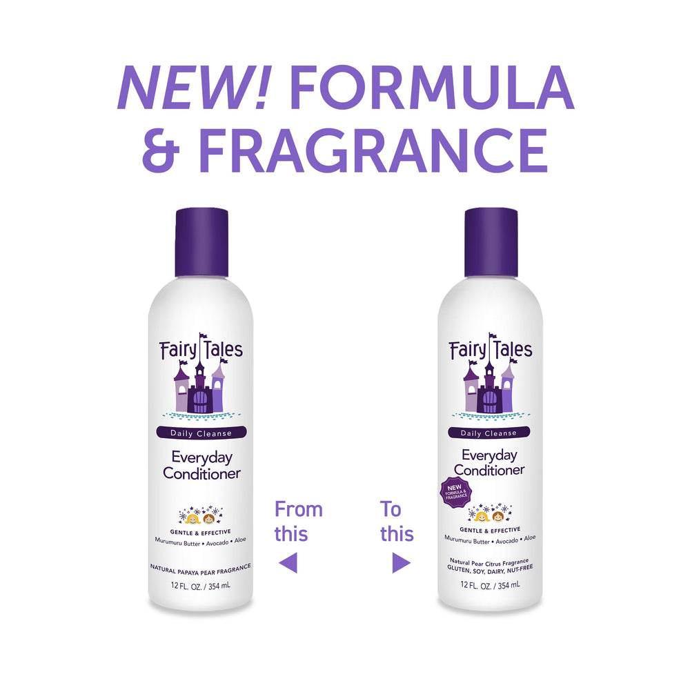 Fairy Tales Daily Cleanse bottle cap open highlights easy access for kids during bath time.