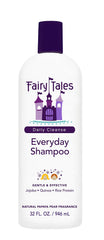 Fairy Tales Daily Cleanse bottle pour shows gentle daily cleansing for kids.