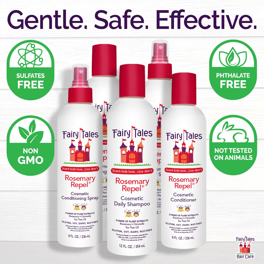 Fairy Tales Rosemary Repel in a kid scene with pleasant aroma.