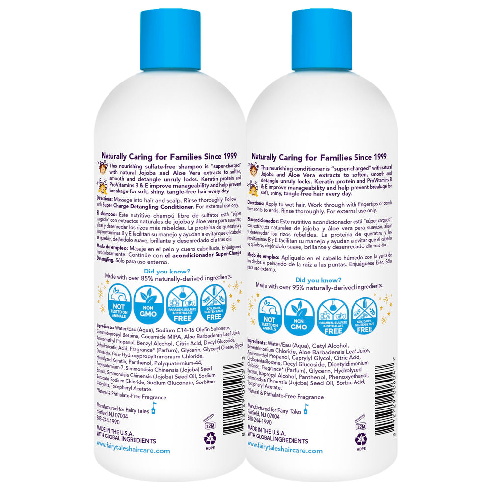 Fairy Tales Tangle Tamer conditioner bottle providing deep moisture and smooth knots