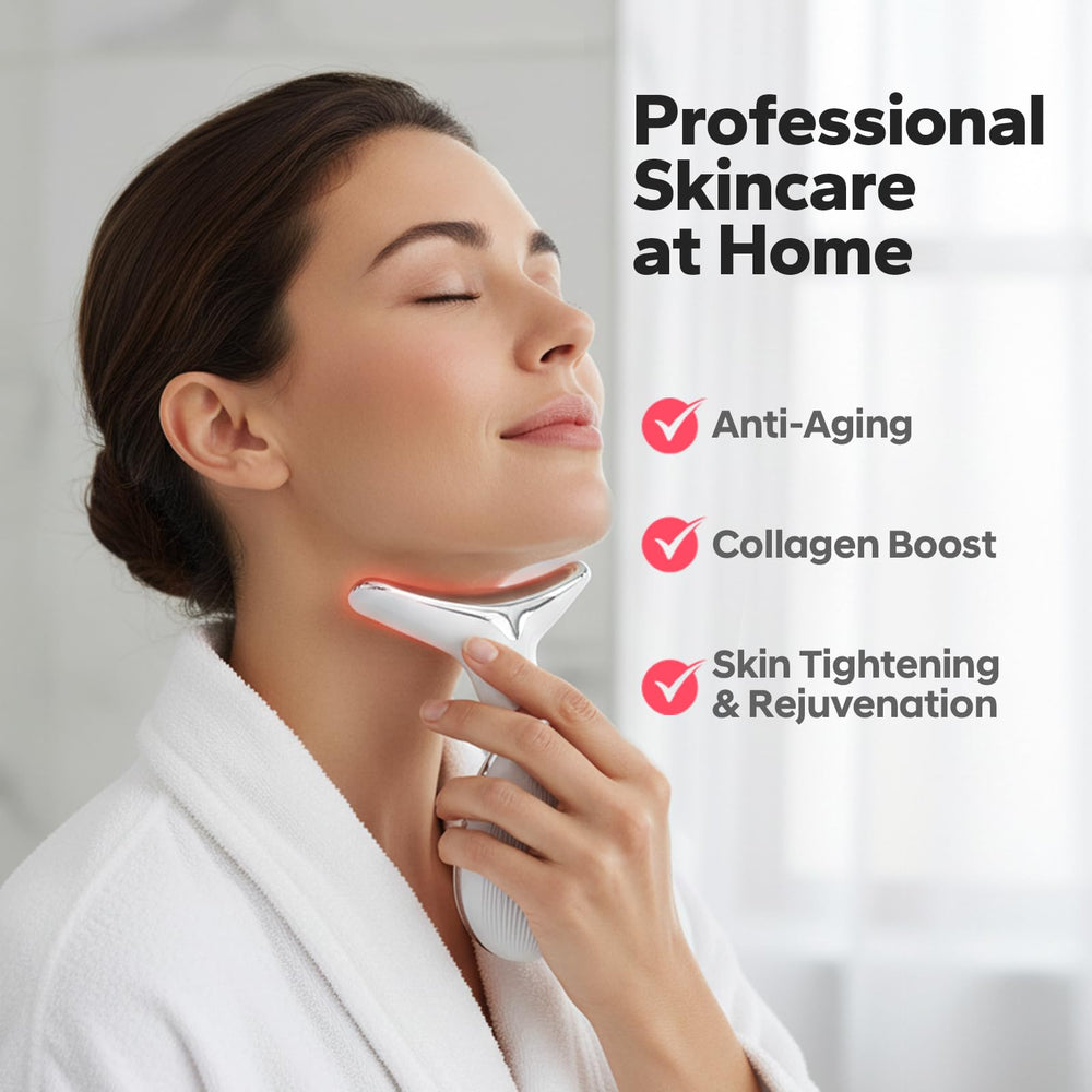 FairyFace massager with serum shows enhanced absorption and routine efficiency.