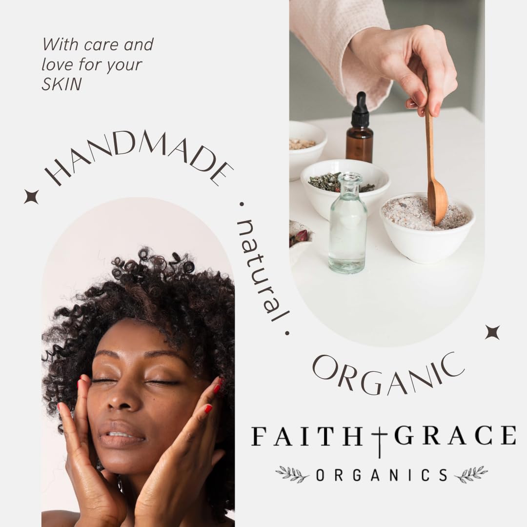 Faith and Grace Organics Wild Yam Cream ingredients showcase organic botanicals.