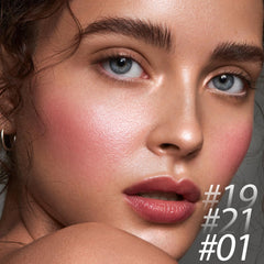 Falocutus blush stick swatch adds healthy color for fresh daily looks