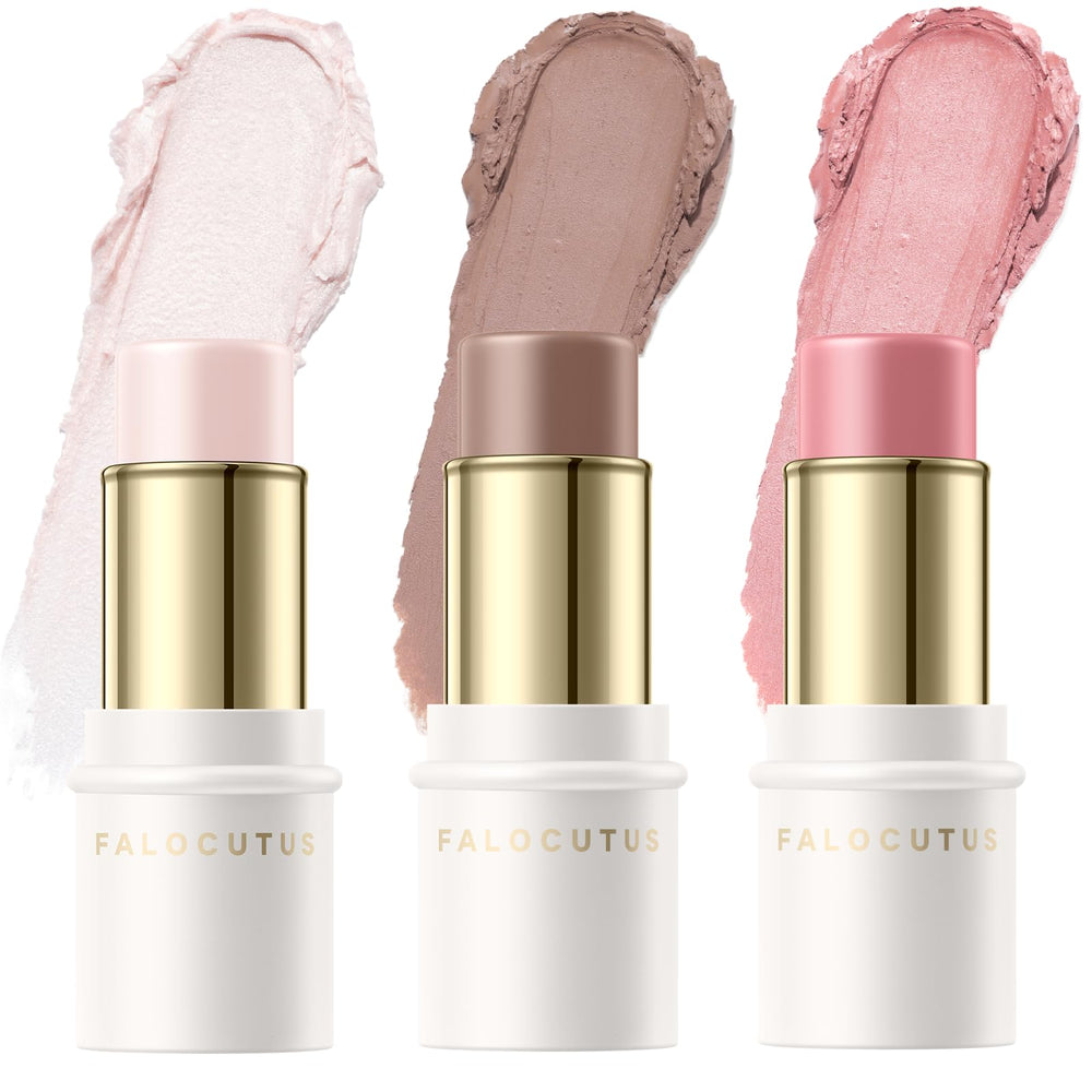 Falocutus Fair-Cool contour stick set packaging showing compact travel-friendly design for on-the-go touch-ups