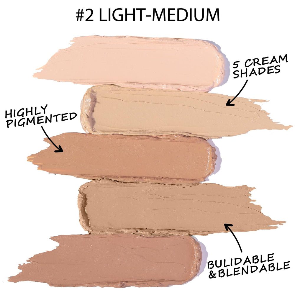 Falocutus lightweight non-greasy formula blends easily for natural finish.