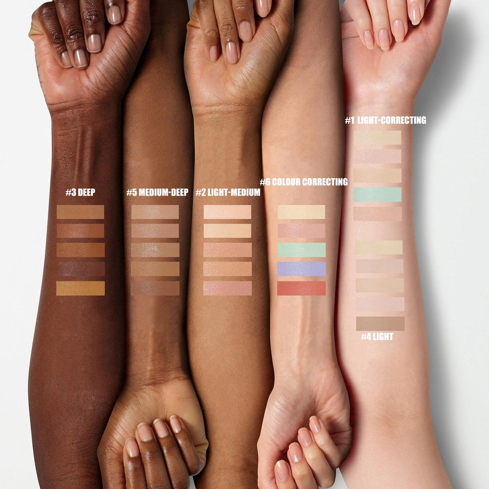 Falocutus travel-friendly palette fits in a bag for on-the-go touch-ups.