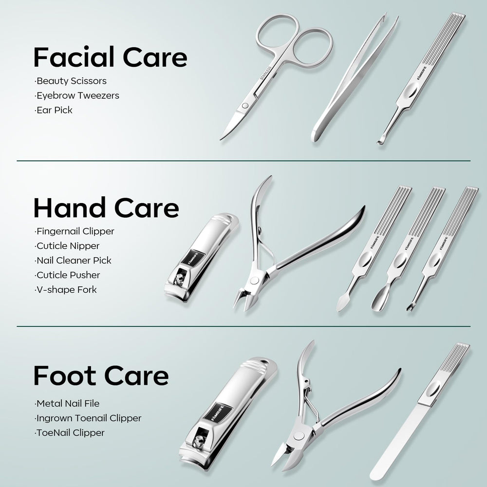 FAMILIFE Beauty scissors designed for delicate trimming and shaping.