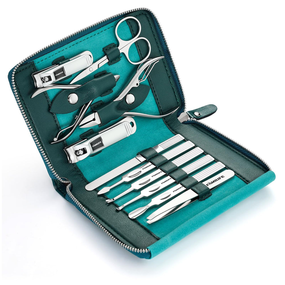 FAMILIFE V-shape push stick helps push back cuticles easily.