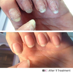 Famous Names Organic Cuticle Oil image promoting hydration around nail edges.