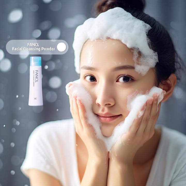 FANCL Facial Cleansing Powder hydration-feel rinse leaves skin hydrated and comfortable