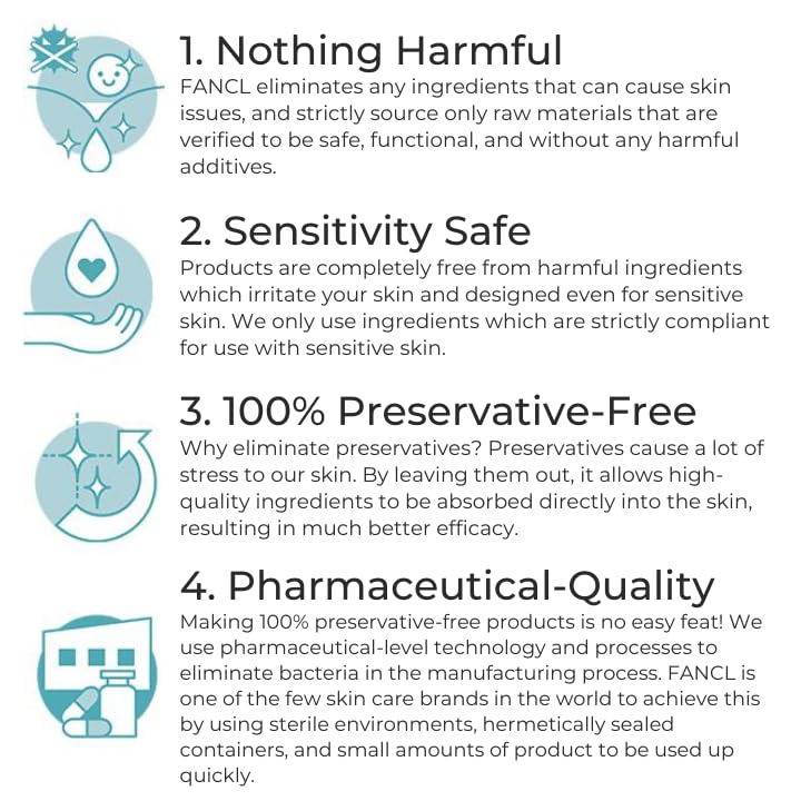 FANCL Facial Cleansing Powder serum-prep design helps skin absorb following treatments