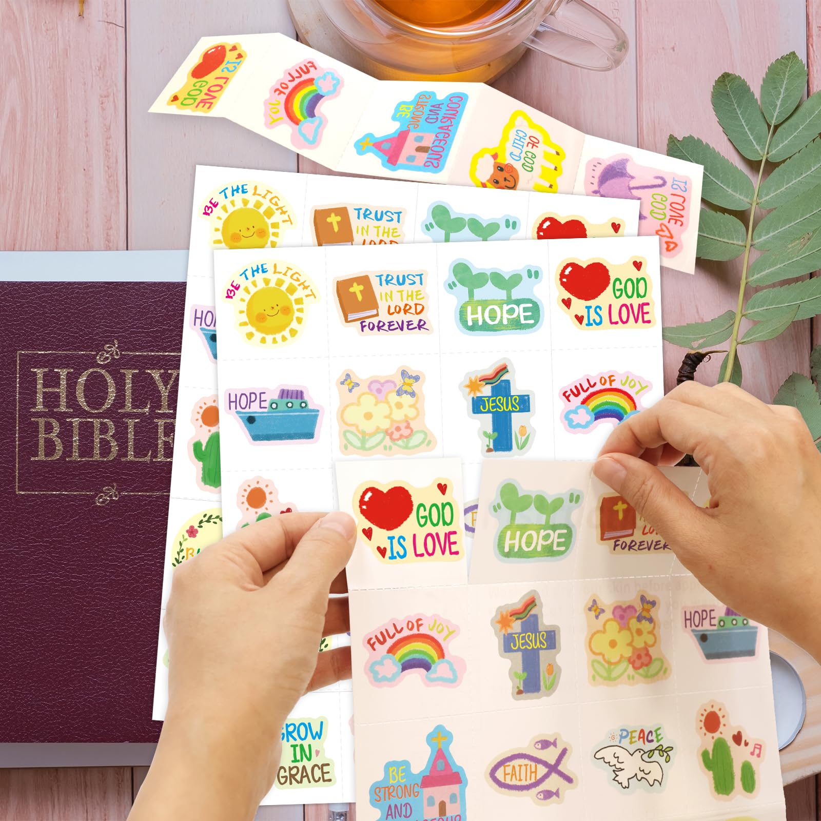 Fancy Land Easter-themed tattoos ideal for party favors and goody bags