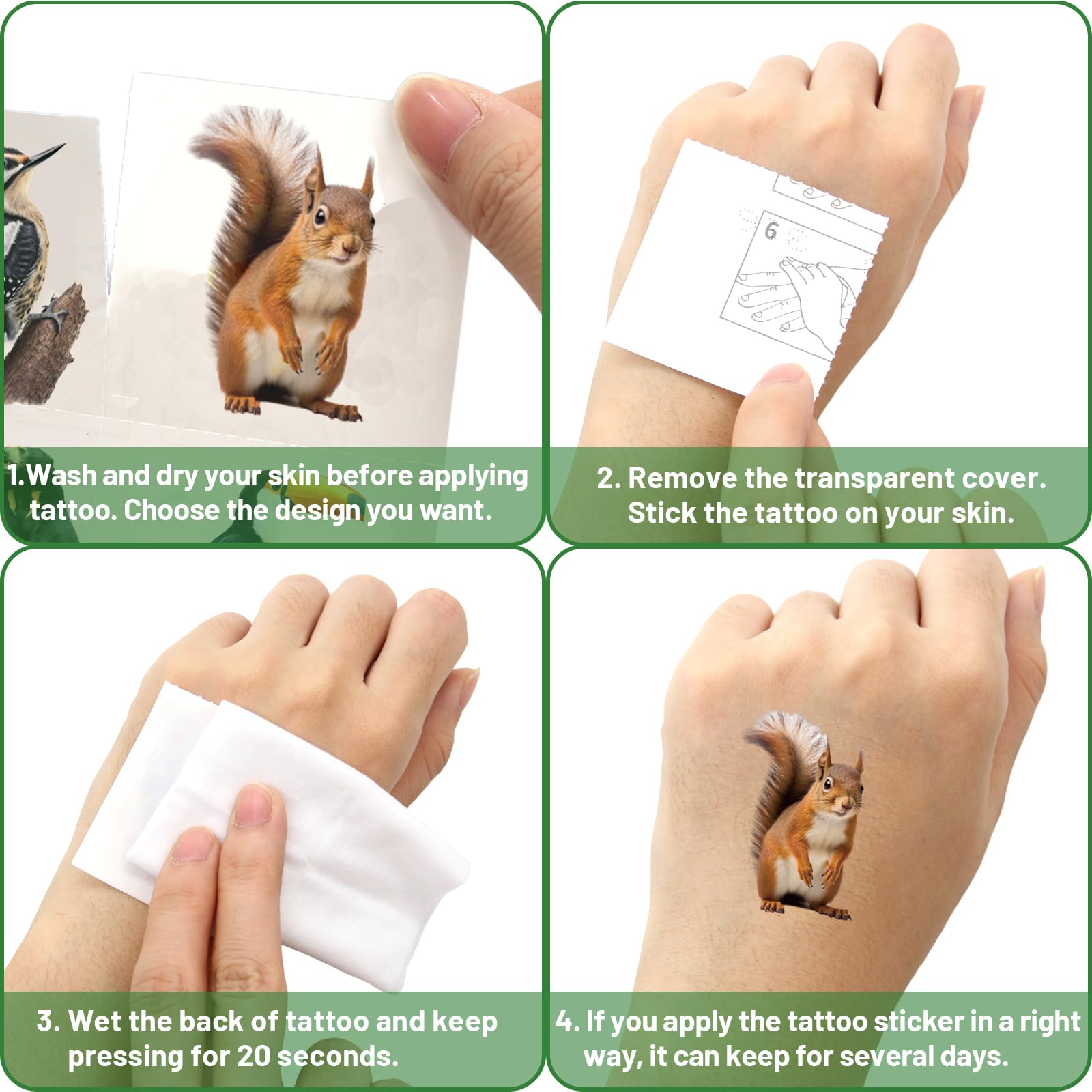 Fancy Land moose and beaver designs on safari sheet for nature play.