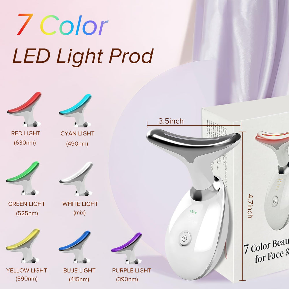 FancyMouse LED modes offer seven colors for targeted skin care routines.