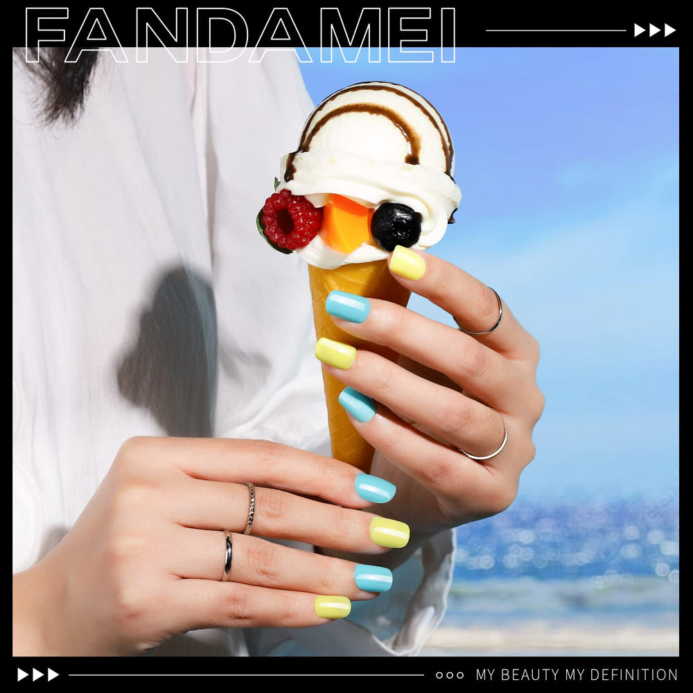 Fandamei adhesive nail tabs 120pcs offer versatile non damaging nail changes