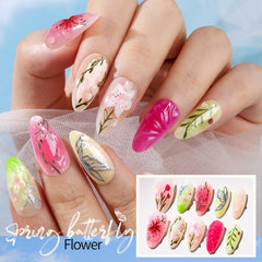 Fandamei almond nails closeup showing natural blend and fit
