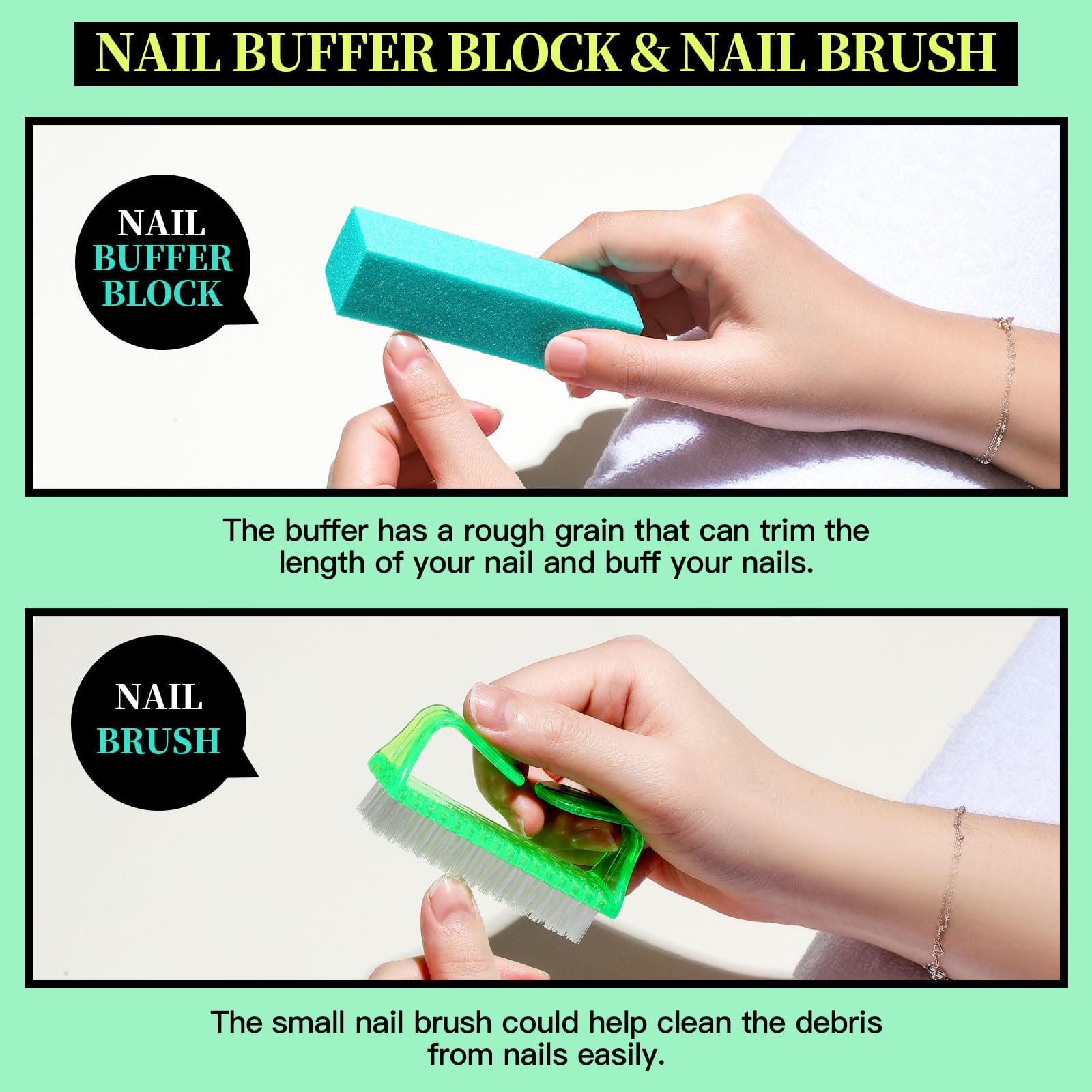 Fandamei green cuticle nippers for clean, neat edges