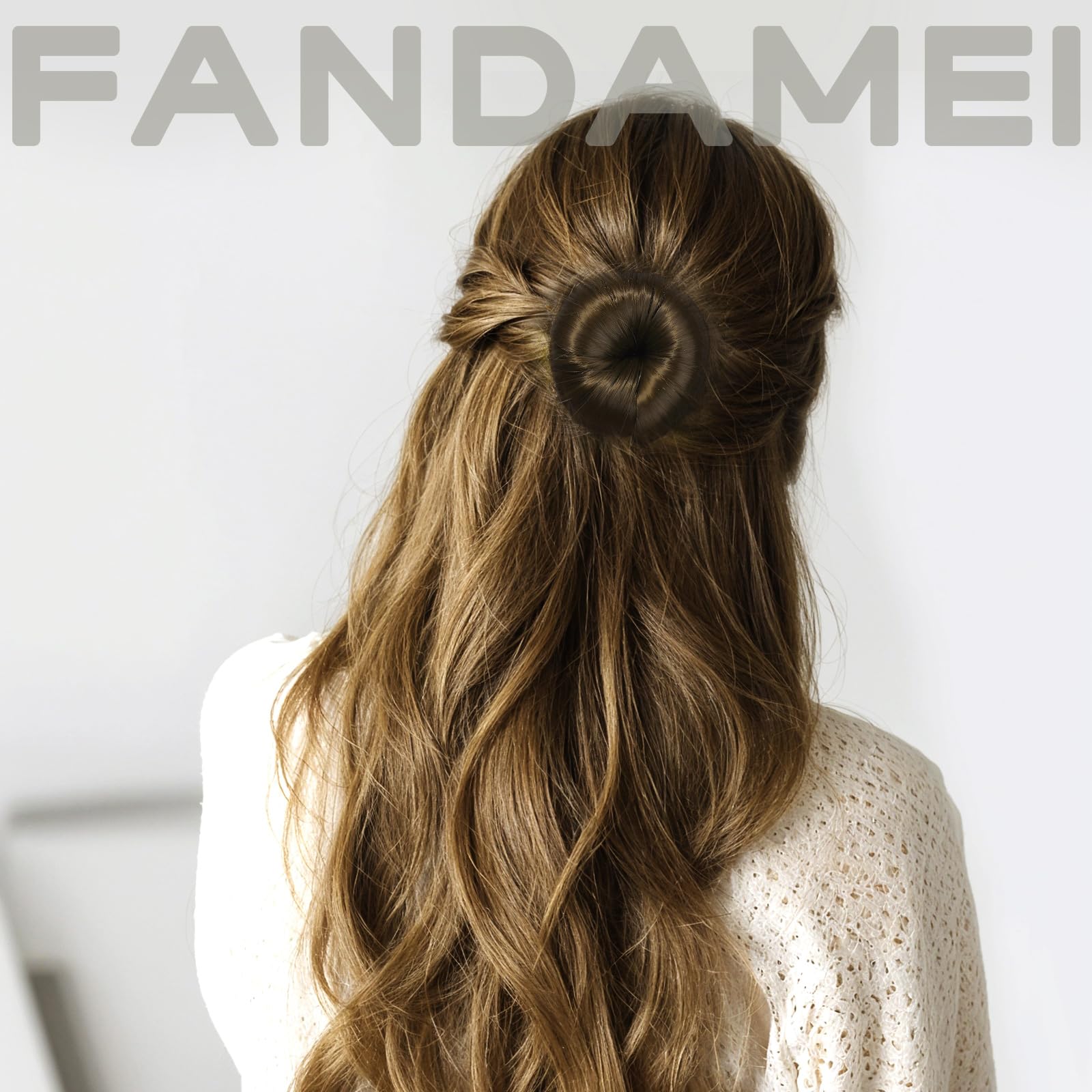 Fandamei easy bun creation for ballet, parties, and daily wear.