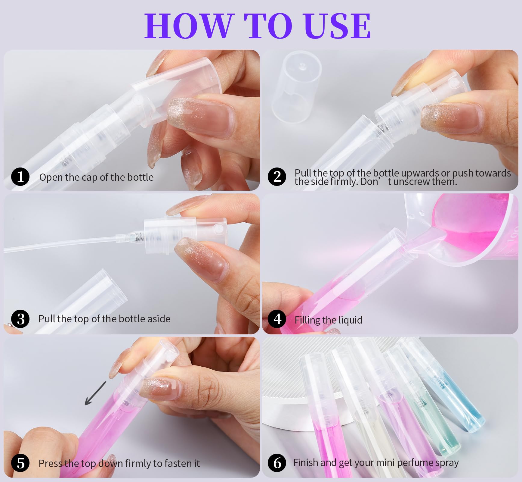 Fandamei bottle with leak-proof seal and tight cap design
