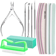 Fandamei nail files 100/180 grit for precise shaping and gel removal