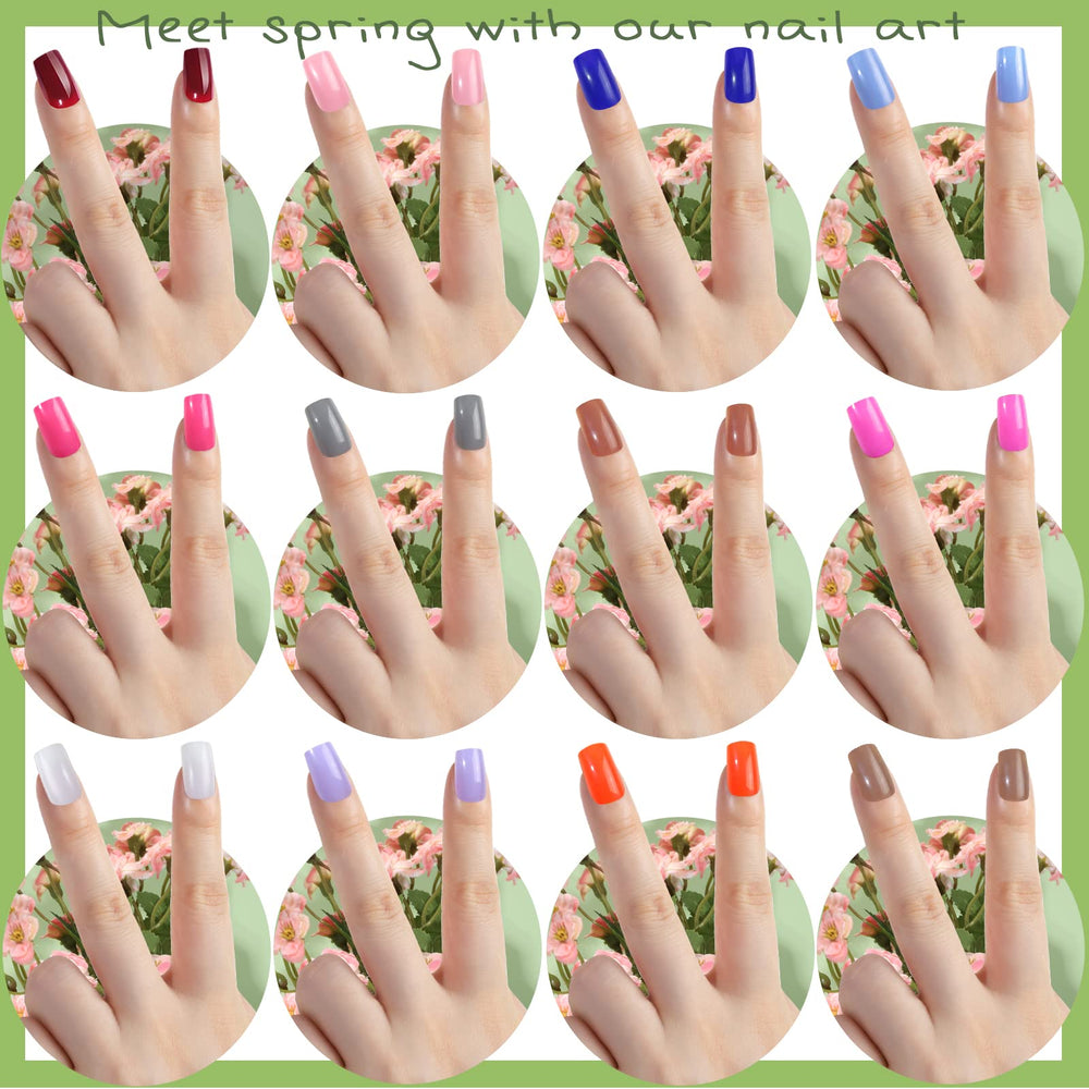 Fandamei 220/280 nail file prepares nail surface before application