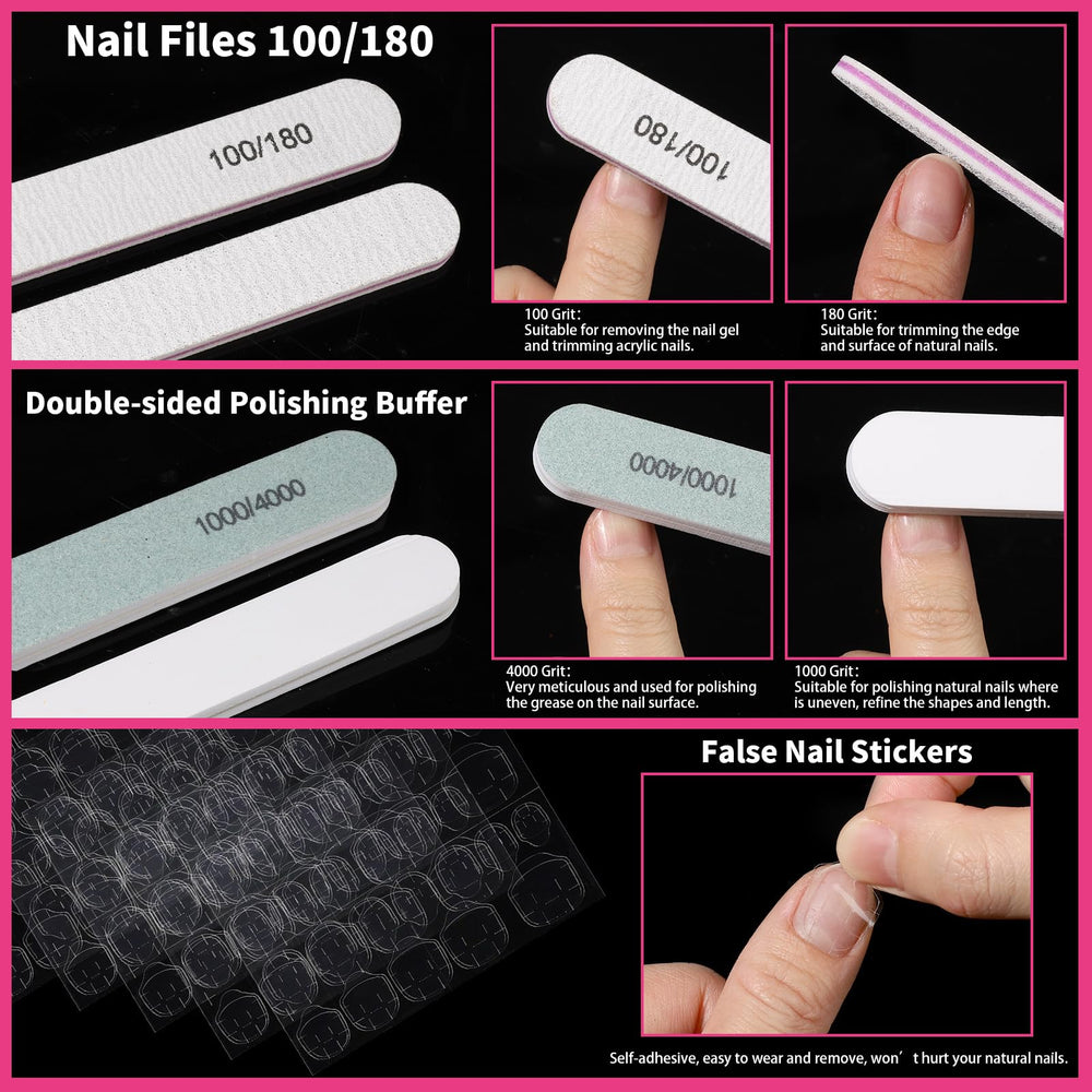 Fandamei nail-stickers-chromes add glittery patterns for quick decoration