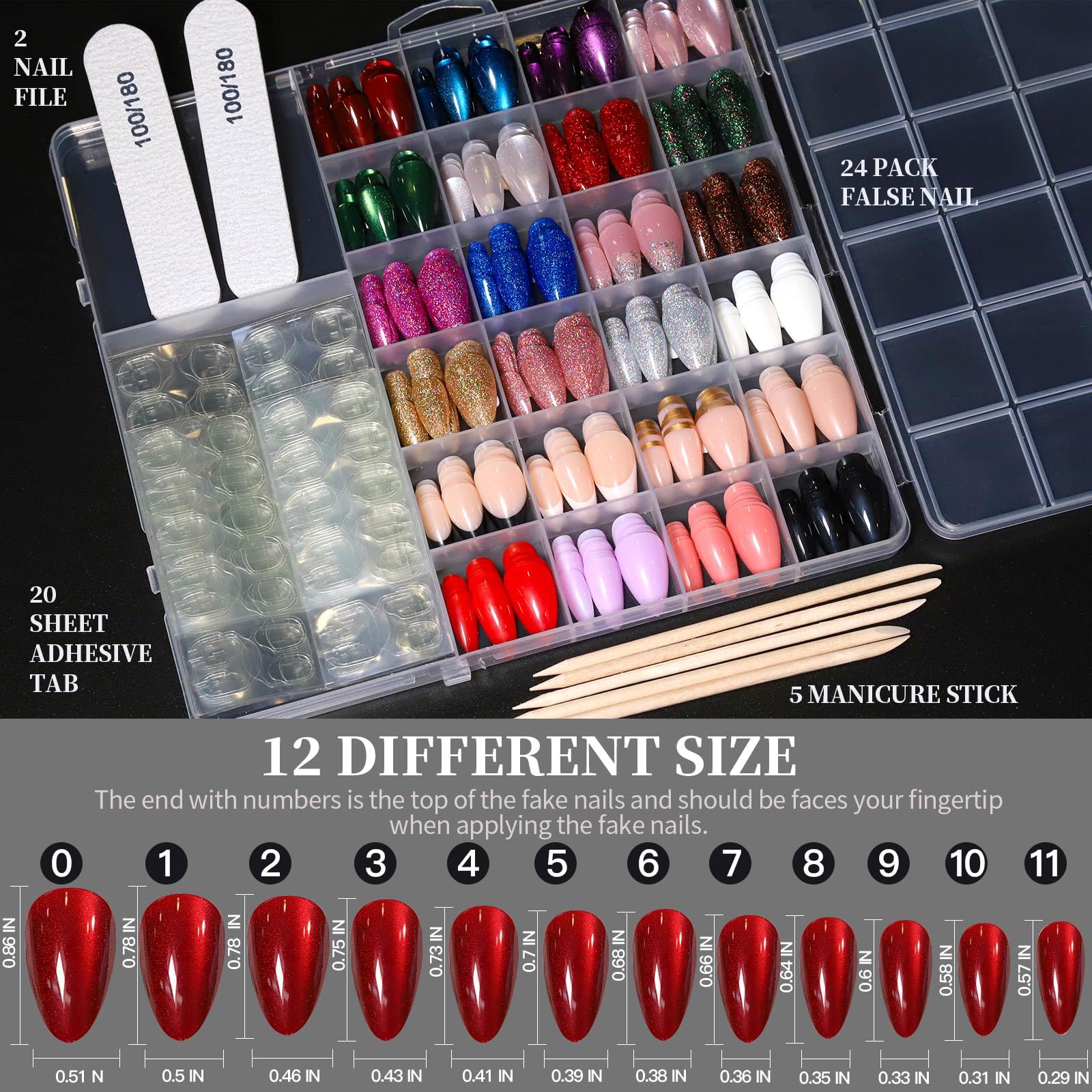 FANDAMEI mini nail tools; quick prep and shaping for flawless application