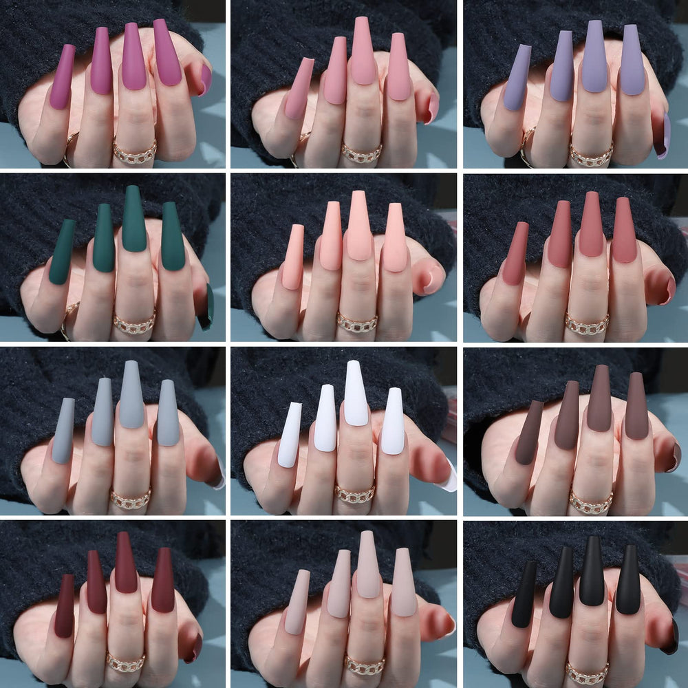 FANDAMEI pre-numbered nail sizes for quick fit and fast manicure