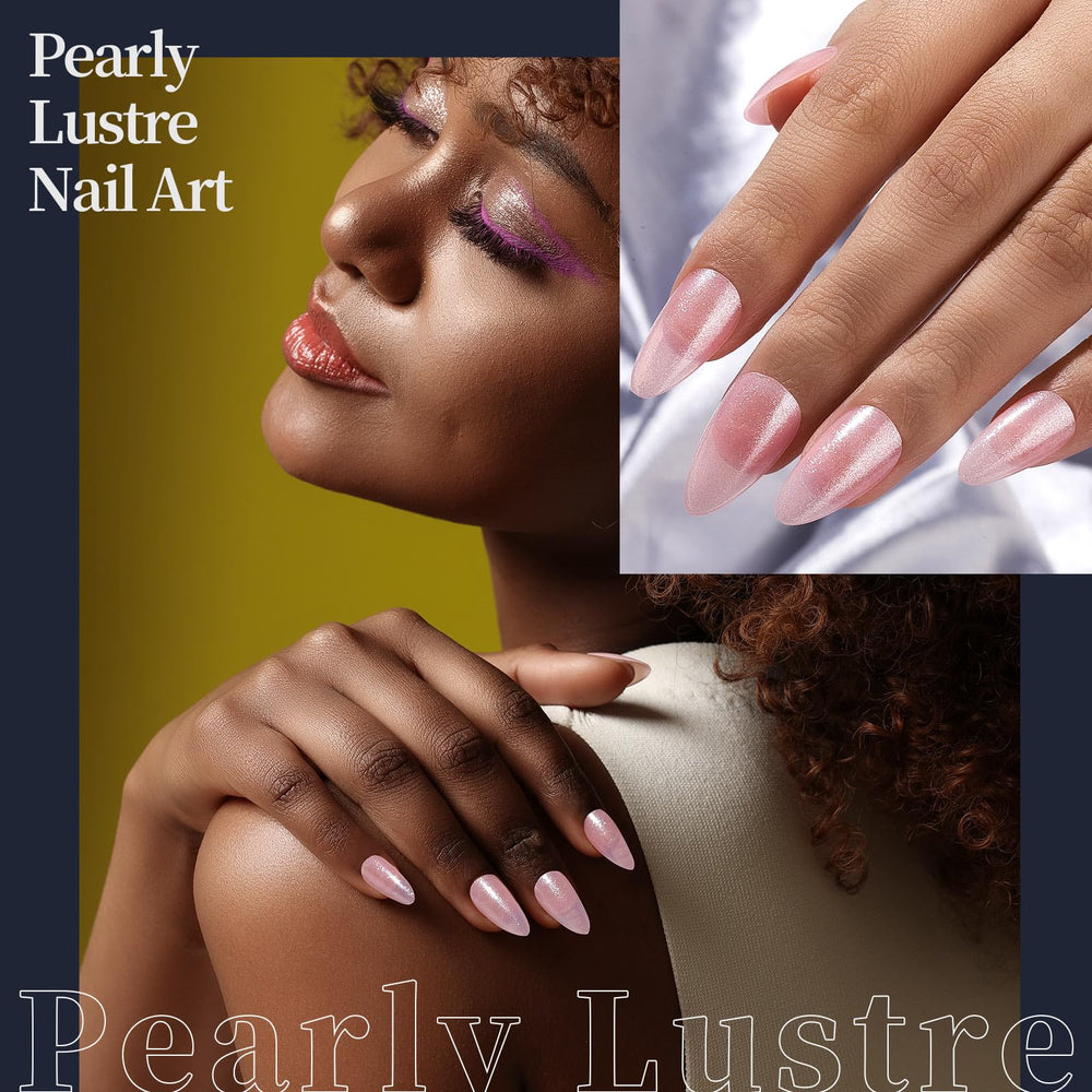 Fandamei pearly lustre nails for subtle, refined shine