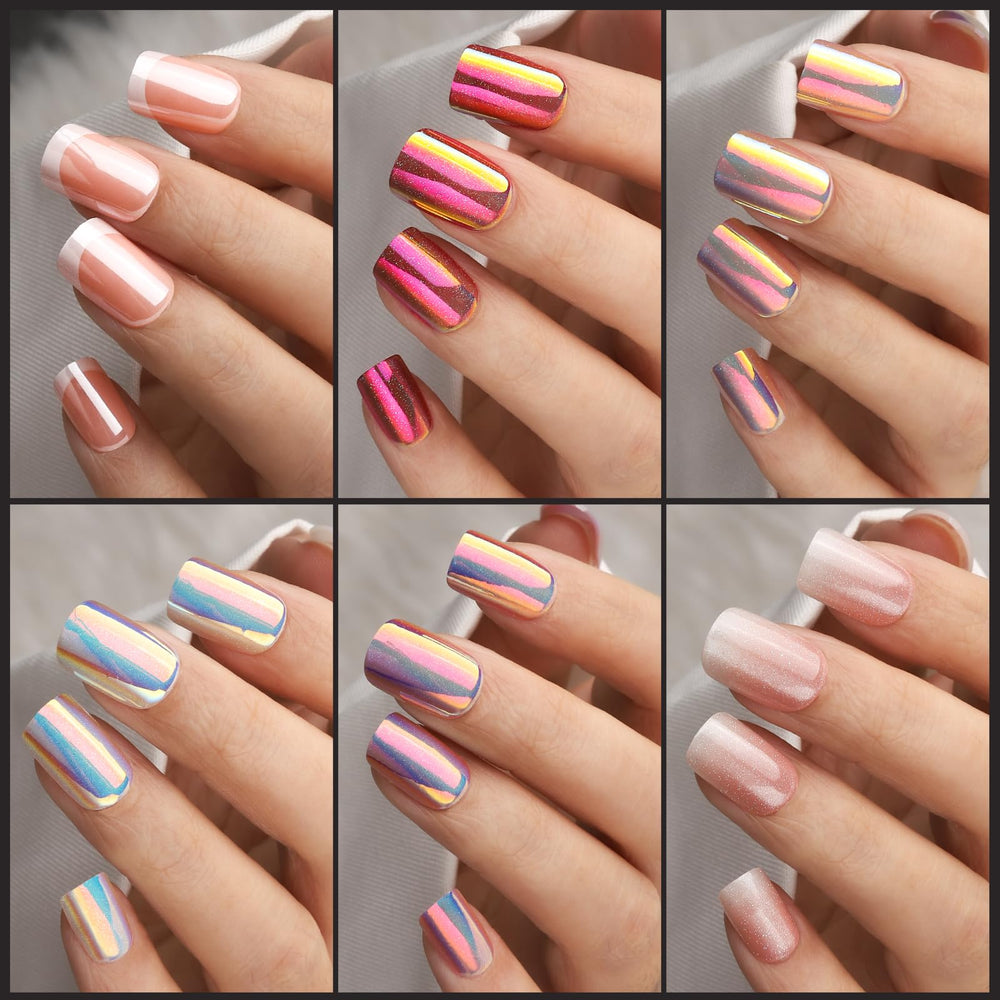 Fandamei inside size chart showing nail size options