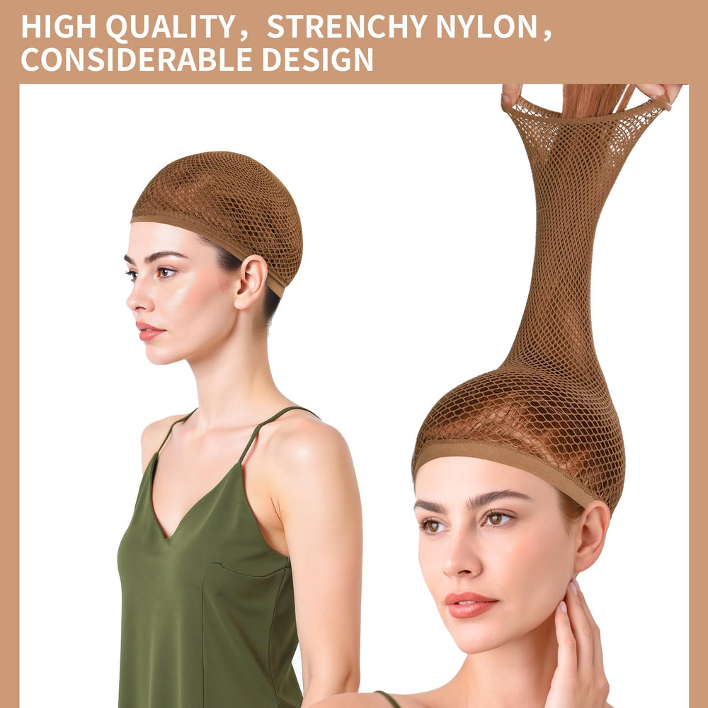 Fandamei non-slip edge ensures wig stays in place.