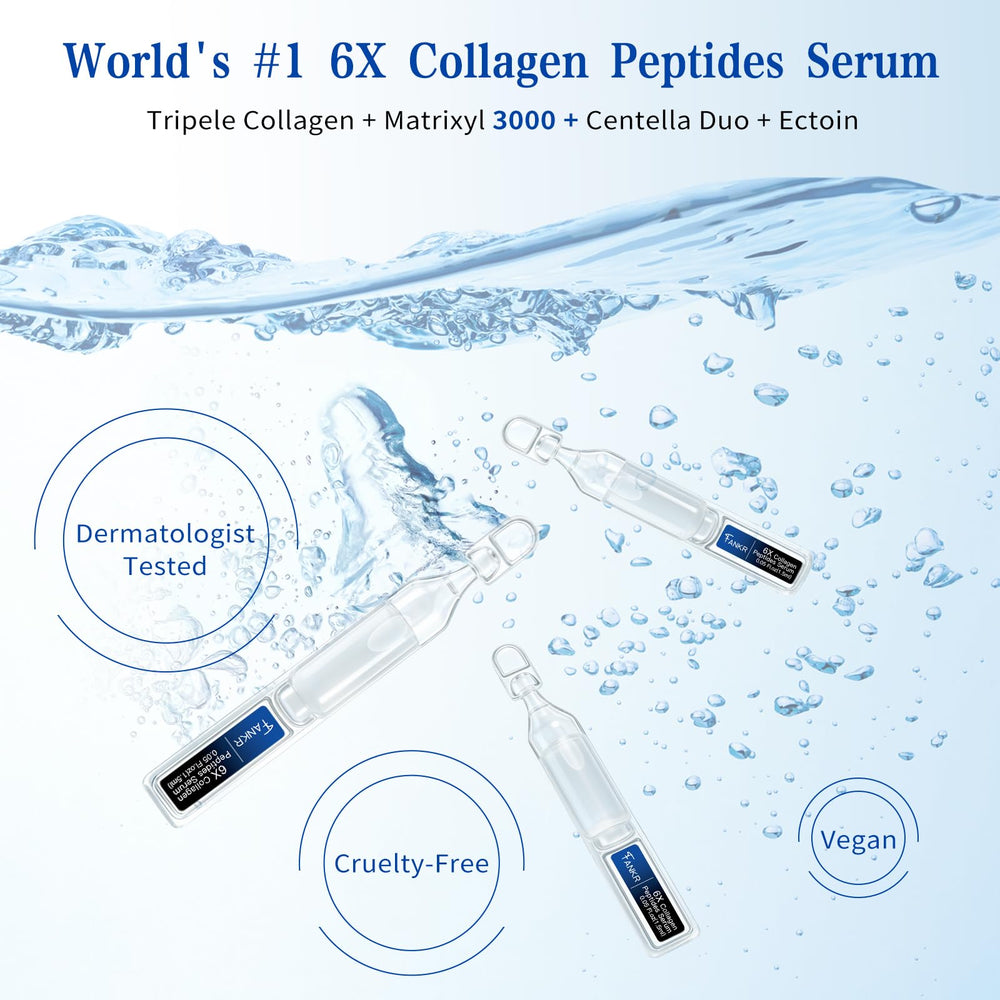 Fankr ampoules single-dose open promotes hygienic use and potent absorption