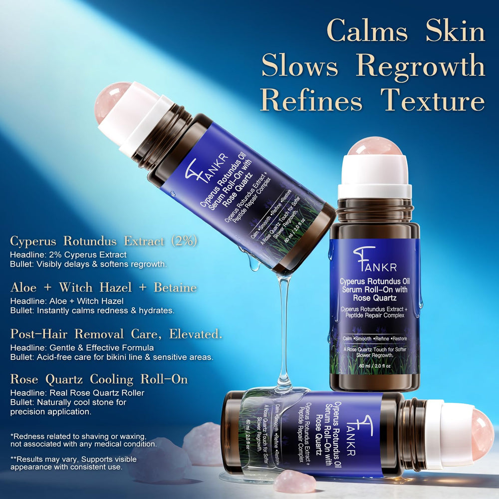 Fankr lightweight non-greasy formula absorbs quickly on skin