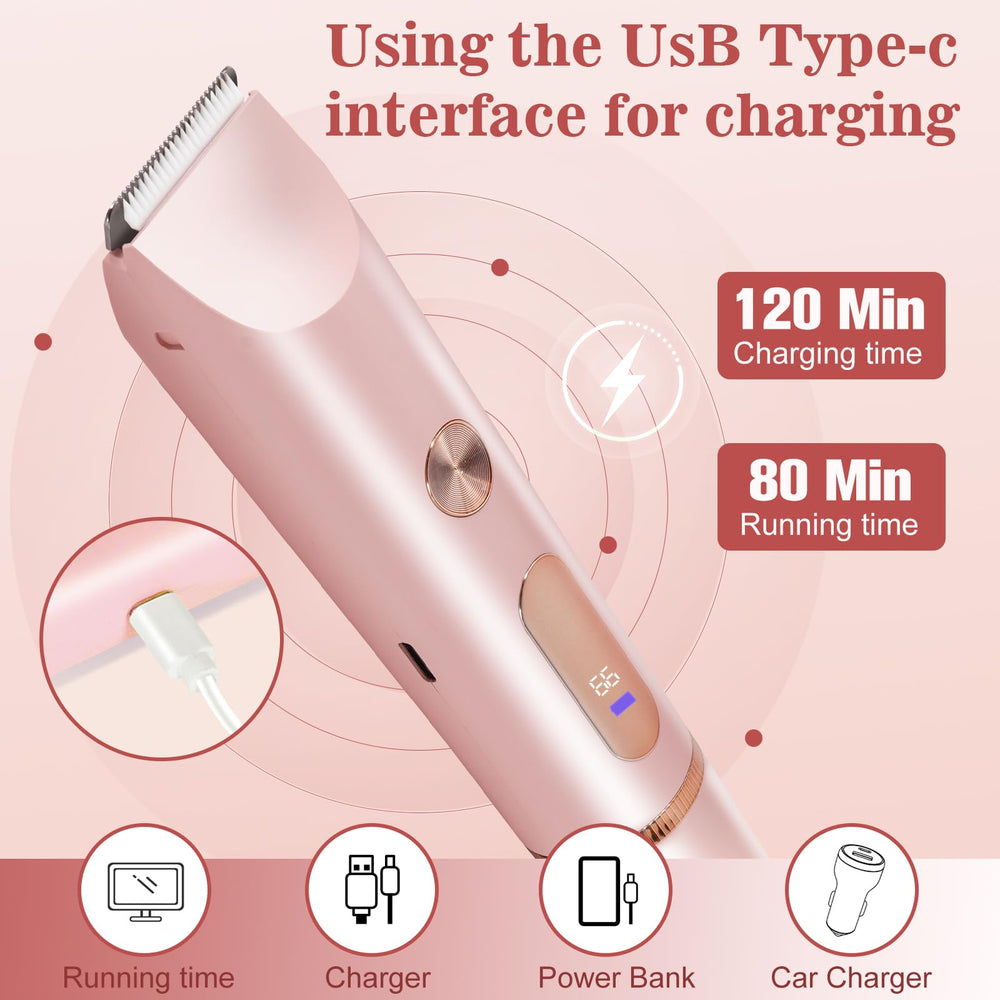 FANKRUAI Bikini Trimmer face-use for gentle facial grooming